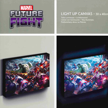 Marvel Future Fight Light Canvas 40X30 Cm