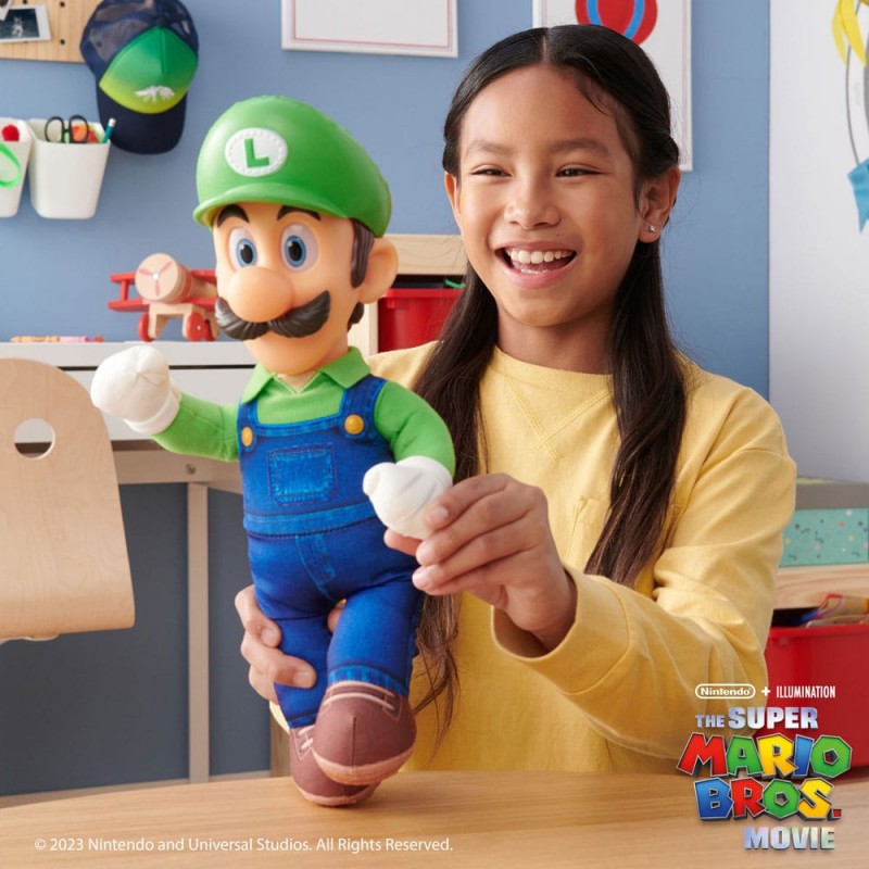 Jakks pacific Super Mario Bros. le film peluche Mario 30 cm