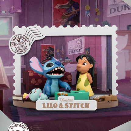 Lilo & Stitch Disney 100 Years of Wonder D-Stage PVC Diorama 10 cm - 134