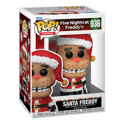 Santa Freddy Fazbear Five Nights at Freddy's POP! Games Vinyl Figure Holiday 9 cm - 936