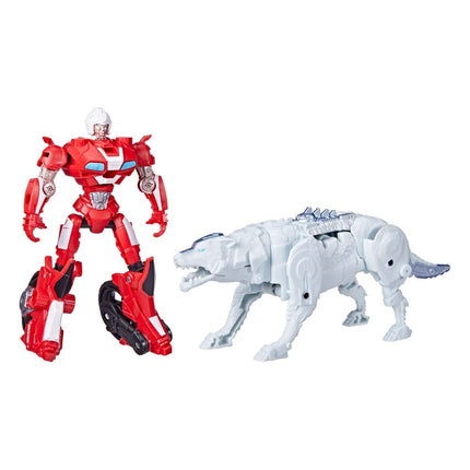 Arcee and Silverfang Action Figure Beast Alliance Combiner Transformers: Rise of the Beasts 13 cm
