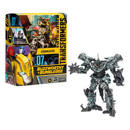 07BB Grimlock Transformers: Age of Extinction Buzzworthy Bumblebee Leader Class Action Figure 22 cm