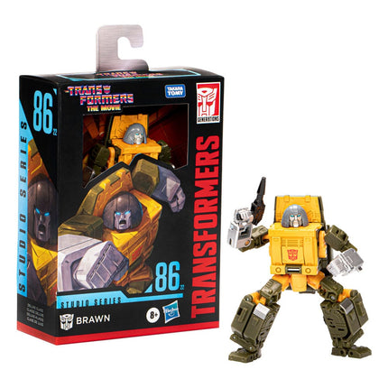 Brawn The Transformers: The Movie Generations Studio Series Deluxe Class Action Figure 86-22 11 cm