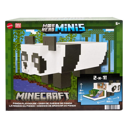Panda Playhouse Minecraft Mob Head Minis Playset