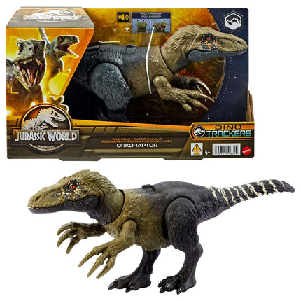 Orkoraptor Wild Roar Jurassic World Dino Trackers Action Figure