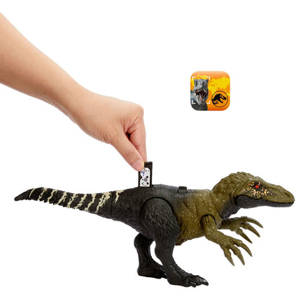 Orkoraptor Wild Roar Jurassic World Dino Trackers Action Figure