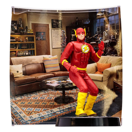 Sheldon Cooper as The Flash The Big Bang Theory Movie Maniacs Figure 15 cm