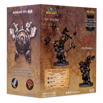 Orc Shaman Warrior (Epic) World of Warcraft Posed Figure 15 cm