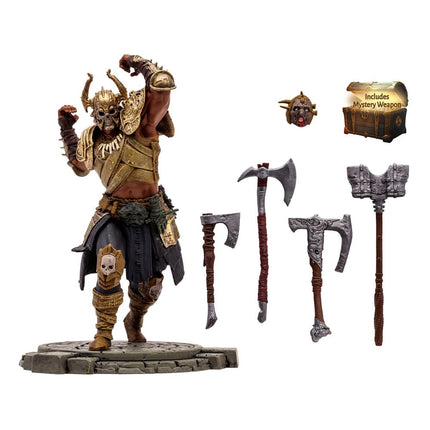 Upheaval Barbarian (Rare) Diablo 4 Posed Figure 1/12 15 cm