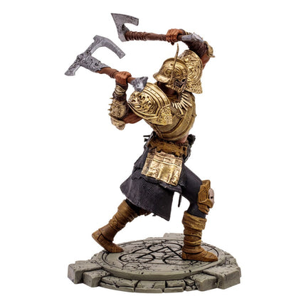 Upheaval Barbarian (Rare) Diablo 4 Posed Figure 1/12 15 cm