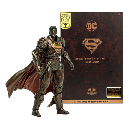 Superboy Prime (Patina Edition) (Gold Label)  DC Multiverse Action figure 18 cm
