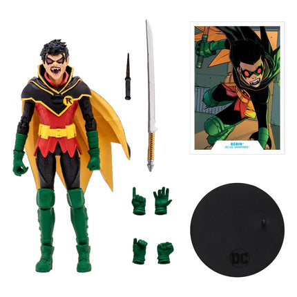 Damian Wayne Robin (DC vs. Vampires) (Gold Label) DC Multiverse Action Figure 18 cm