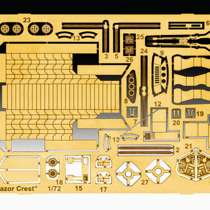 Razor Crest "Platinum Edition" Star Wars: The Mandalorian Model Kit 1/72