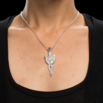 Evenstar (Sterling Silver) Lord of the Rings Replica 1/1 Pendant & Chain