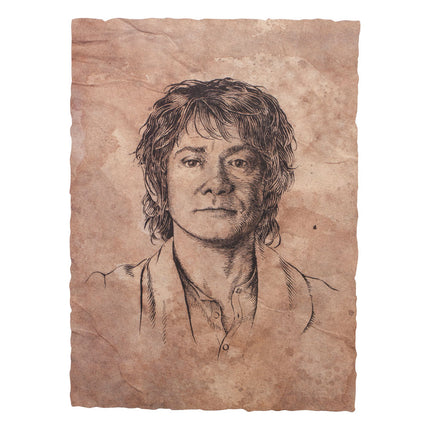 Bilbo Baggins The Hobbit Art Print Portrait 21 x 28 cm