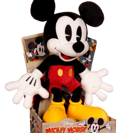 Peluche Mickey Mouse Edición 90 Aniversario 25 cm