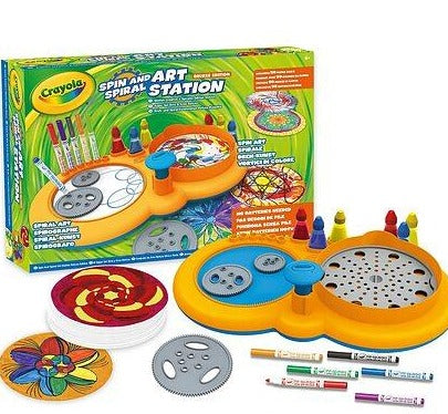 Spin and Spiral Art Station Laboratorio Crayola