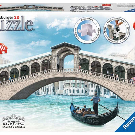 Bridge Rise Puzzle 3D Ravensburger Venice