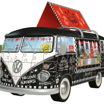 Camper Volkswagen Food Truck Ravensburger 3D Puzzle