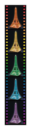 Die Eiffelturm 3D Puzzle Night Edition mit Ravensburger Lichtern