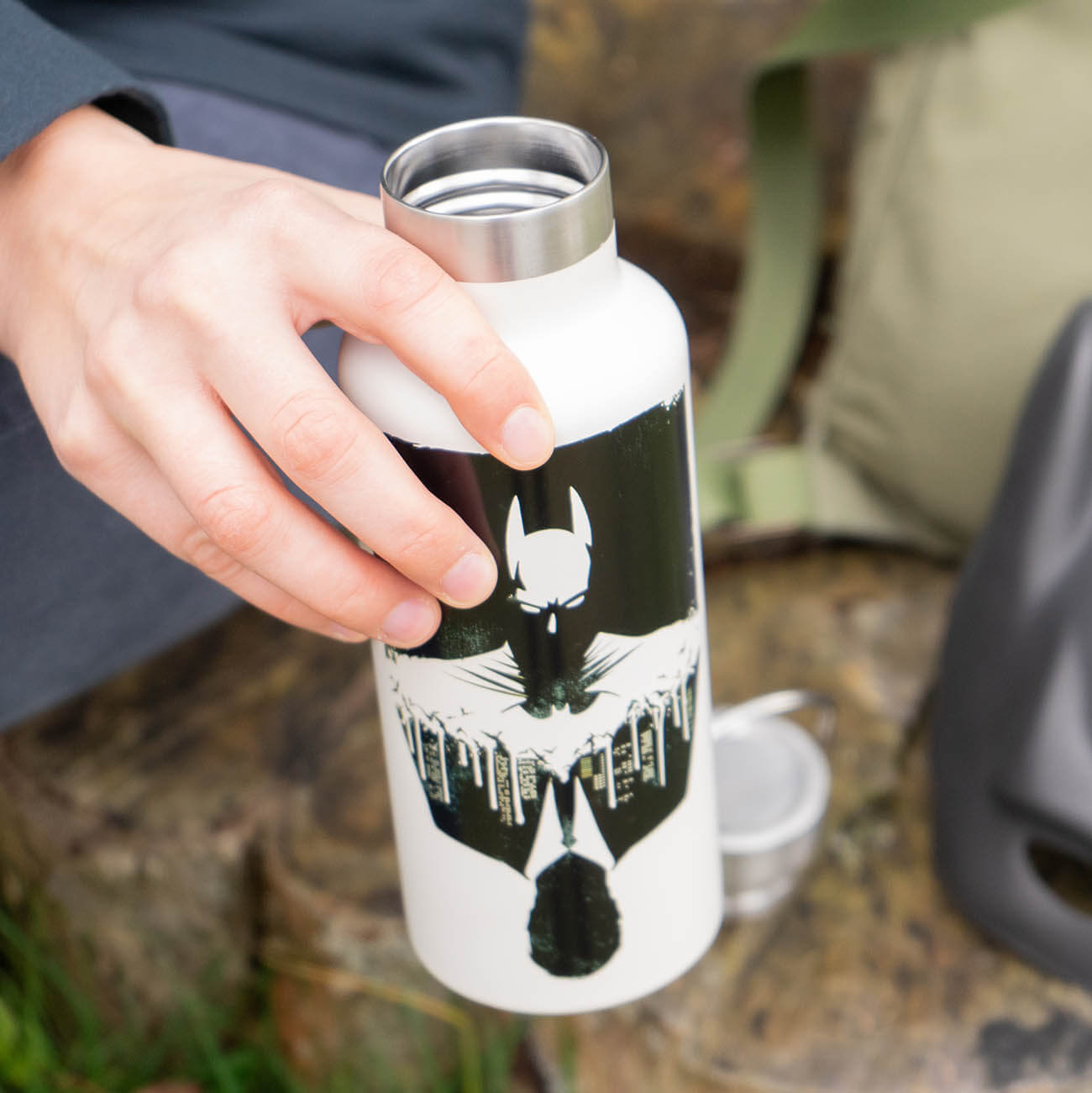 Borraccia in Alluminio Batman Vacuum Flask – poptoys.it