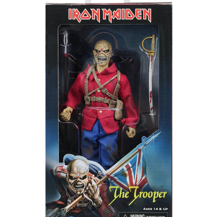 Iron Maiden Retro Action Figure Trooper Eddie 20 cm NECA (3948438814817)