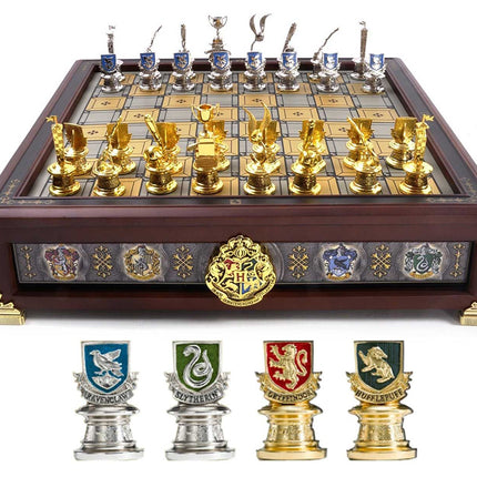 Harry Potter - Hogwarts Houses Quidditch Chess Set Scacchiera