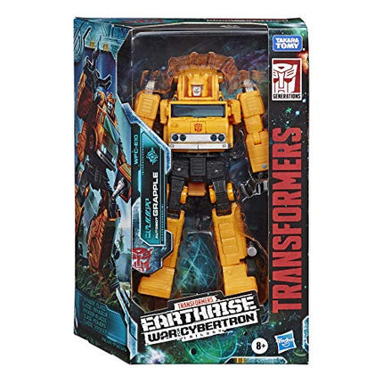 Grapple Action Figure Transformers Earthrise War for Cybertron Hasbro 16 cm