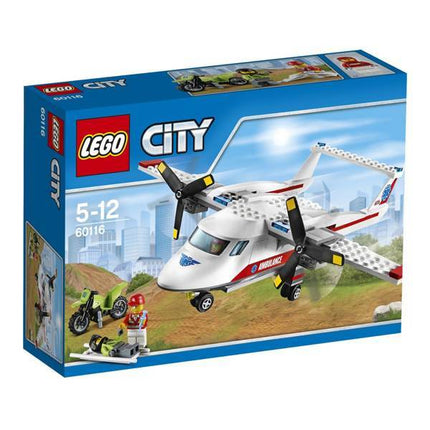 LEGO CITY 60116 AEREO AMBULANZA GREAT VEHICLES (3948179095649)