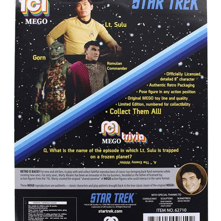 Sulu Star Trek Figurka 20 cm