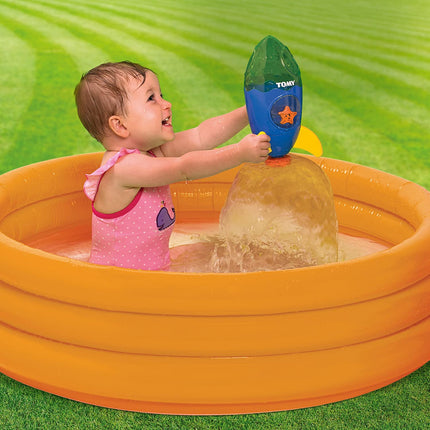 Rocket Fountain Tomy Game Baby Bath