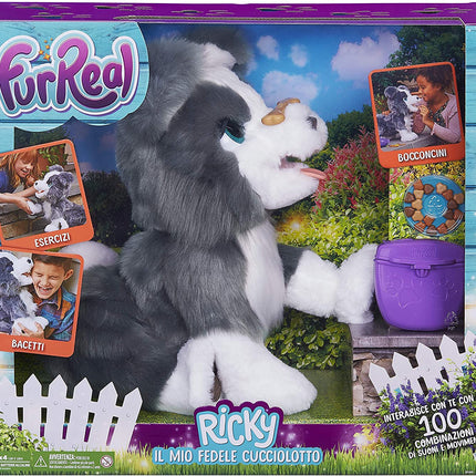 Hasbro FurReal Ricky, mi fiel cachorro de perro interactivo
