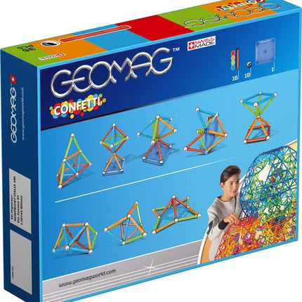 Geomag Confetti Set 35 Pieces Magnetic Constructions