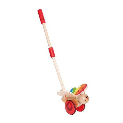 Pushable Butterfly with Hape Wooden Stick
