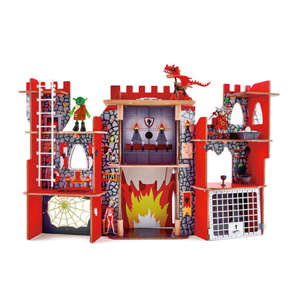 Viking Castle in Wooden Playset