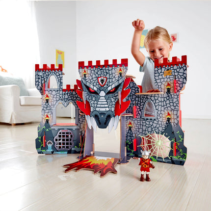Viking Castle in Wooden Playset