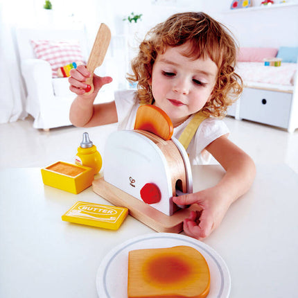 Drewniany toster Gra dla dzieci