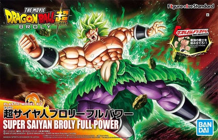 Broly Super Saiyan Full Power Dragon Ball Super Model Kit Figure-Rise Standard