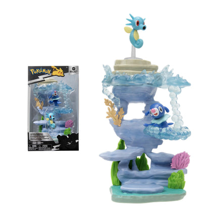 Undersea with Popplio and Horsea Pokemon Mini playset Select