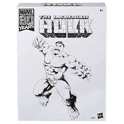 Hulk SDCC 2019 Exclusive Marvel Legends 80th Anniversary Action Figure Back 15 cm. Hasbro
