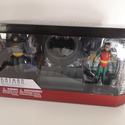 Batman & Robin with Batsignal DC - Batman Animated Series - Action Figures 15 cm