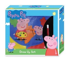 Peppa Pig Costume Carnevale Blu George In Scatola Fancy Dress 3/5 Anni