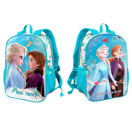 Dwustronny plecak dla przedszkola Frozen 2 Podwójna grafika Disneya