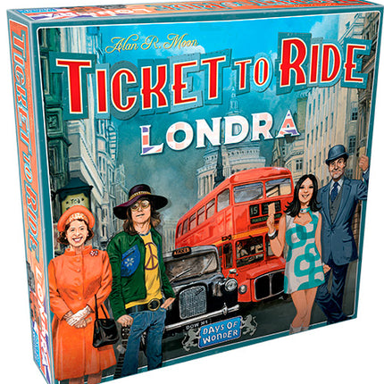 Ticket to Ride London - Firmowa gra planszowa - JĘZYK WŁOSKI