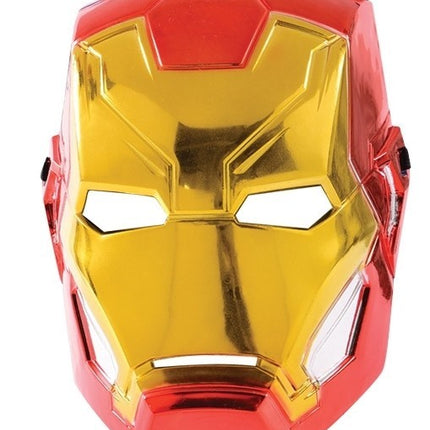 Metaliczna sztywna maska ​​Iron Mana