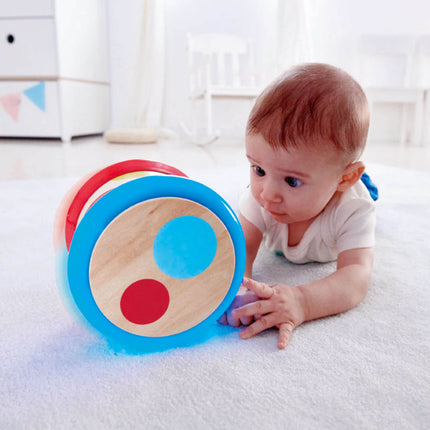 Baby Wooden Childhood Rotating Drum Hape E0333