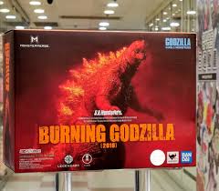 Godzilla: King of the Monsters 2019 SH MonsterArts Figurka Płonąca Godzilla 16 cm