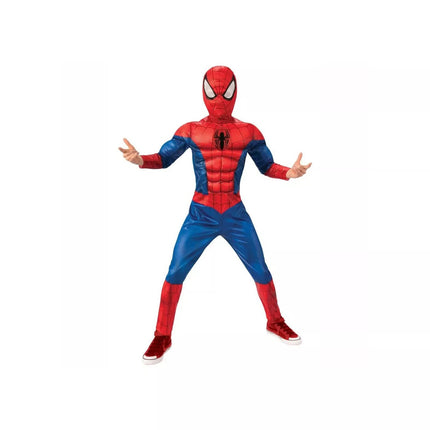 Kostium karnawałowy Spiderman deluxe z mięśniami