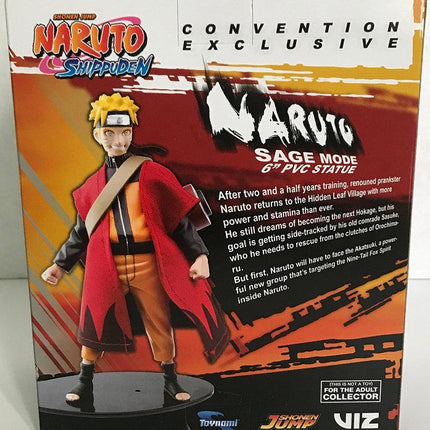 Naruto Shippuden PVC Statuetta Naruto Sage Mode 2018 SDCC Exclusive 15 cm (3948477907041)