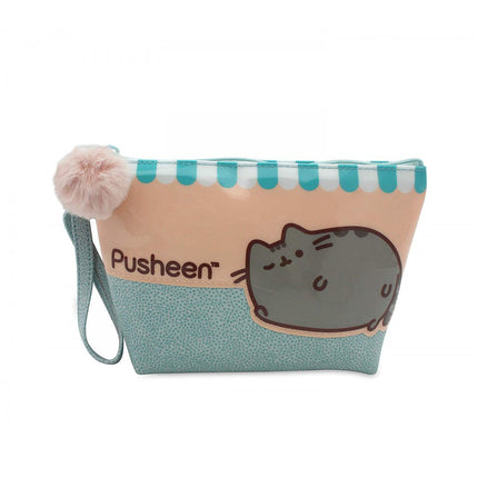 Pusheen Mini Clutch bag met pom poms